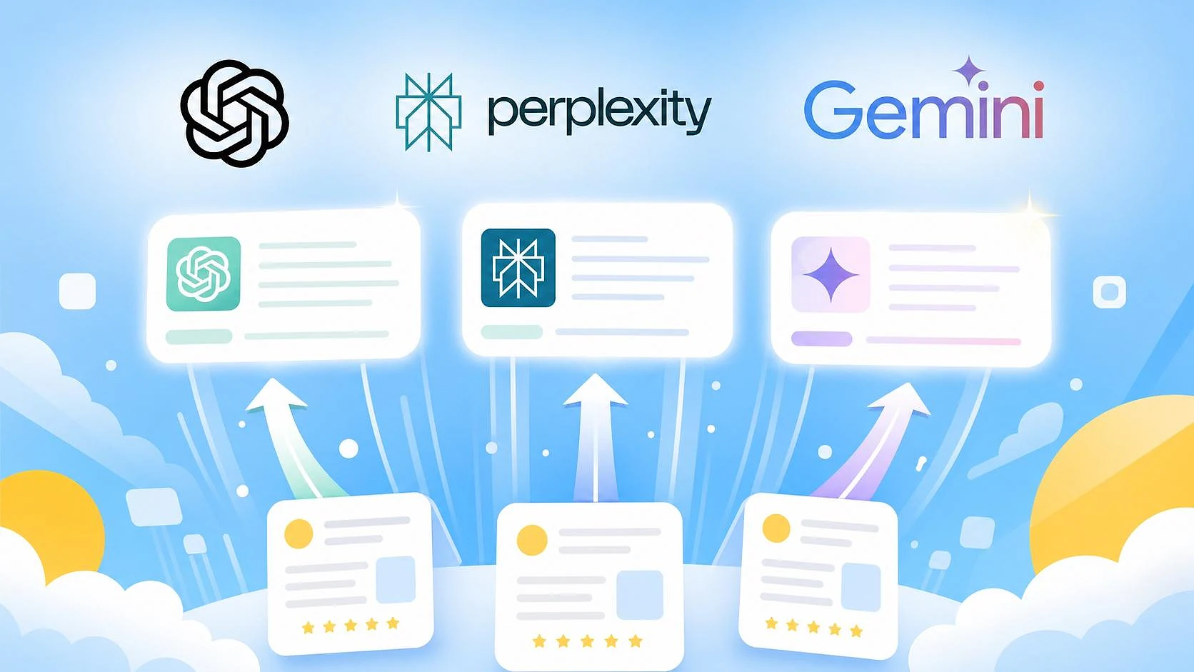GEO optimization across ChatGPT, Perplexity, and Gemini AI search platforms